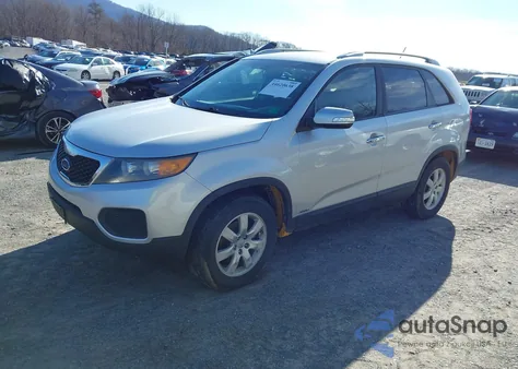 2012 Kia Sorento Lx V6 из США, поврежденный, VIN 5XYKTDA25CG248217